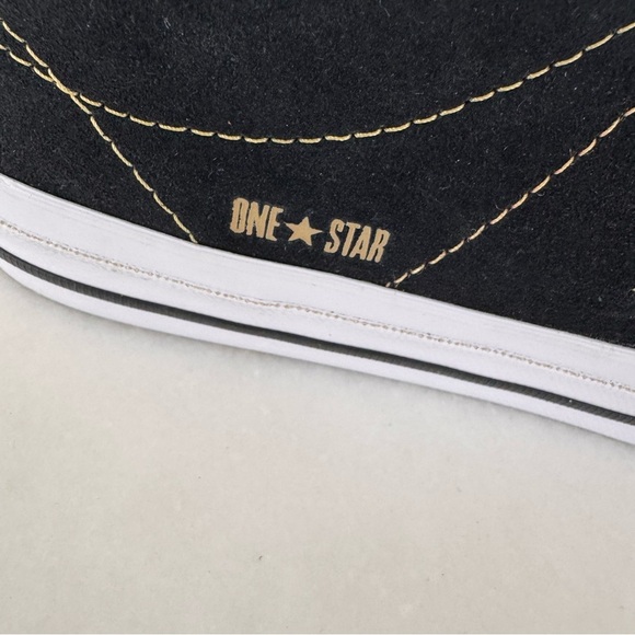 CONVERSE CONS One Star Unisex Black Suede Red Star Sz Women’s 7.5 Men’s 6 NEW - Picture 5 of 14